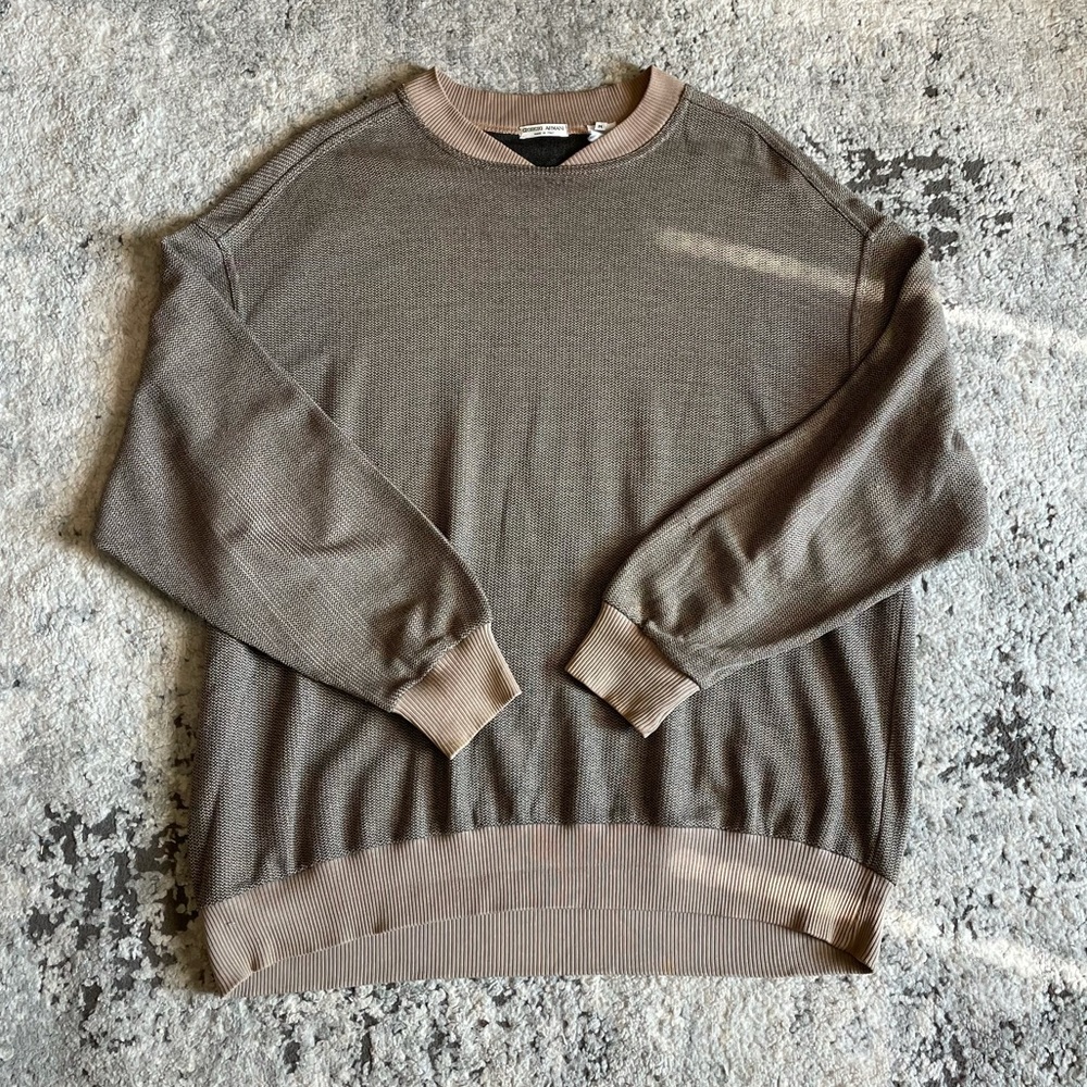 Vintage Giorgio Armani Men’s Sweater Medium